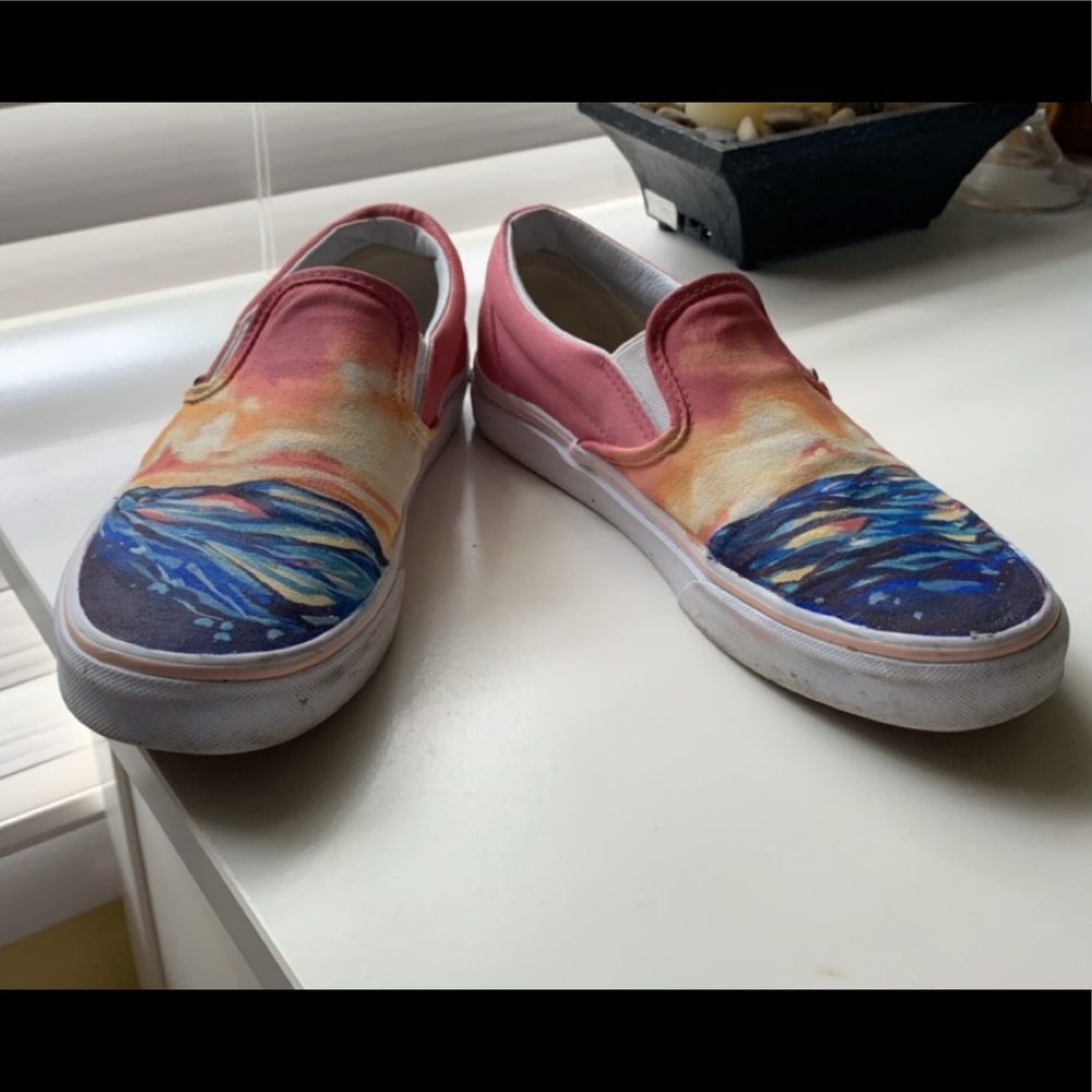 Custom Painted Vans! - Picture 3 of 3